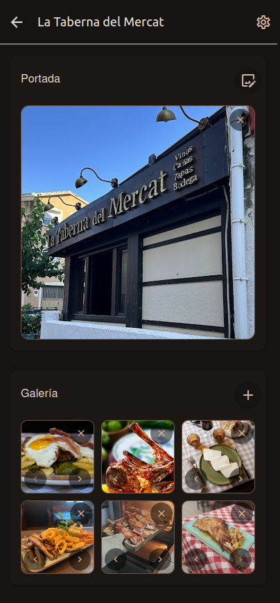 Galería de imágenes de un restaurante en ReservaMe